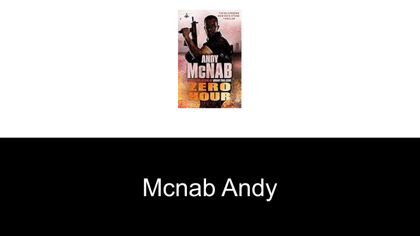 livres de McNab Andy