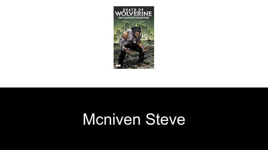livres de McNiven Steve