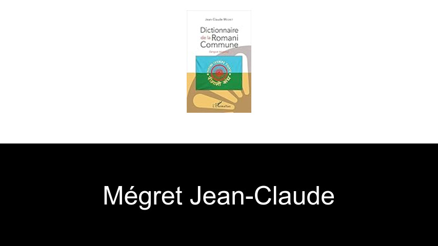 livres de Mégret Jean-Claude
