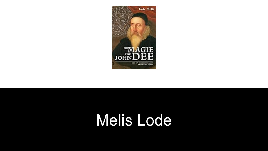 livres de Melis Lode