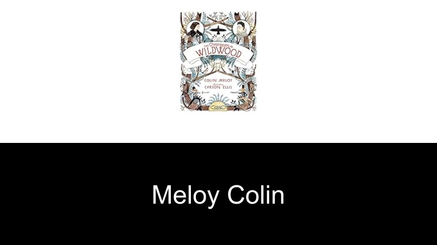 livres de Meloy Colin