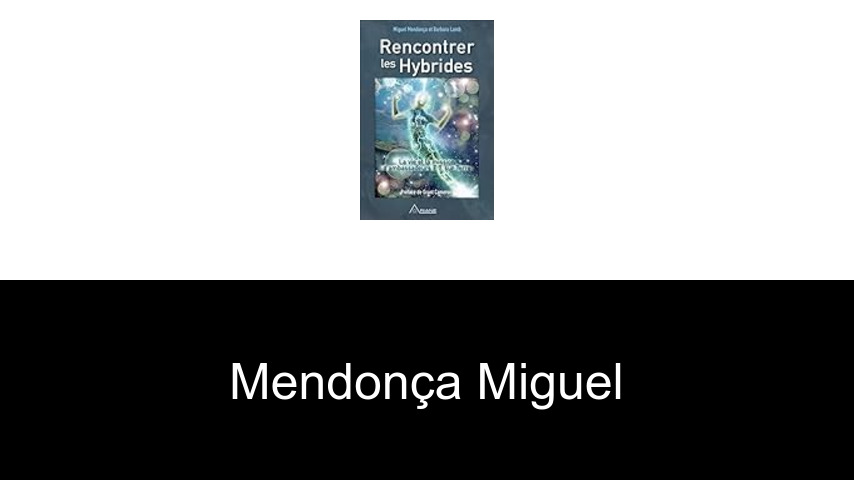 livres de Mendonça Miguel