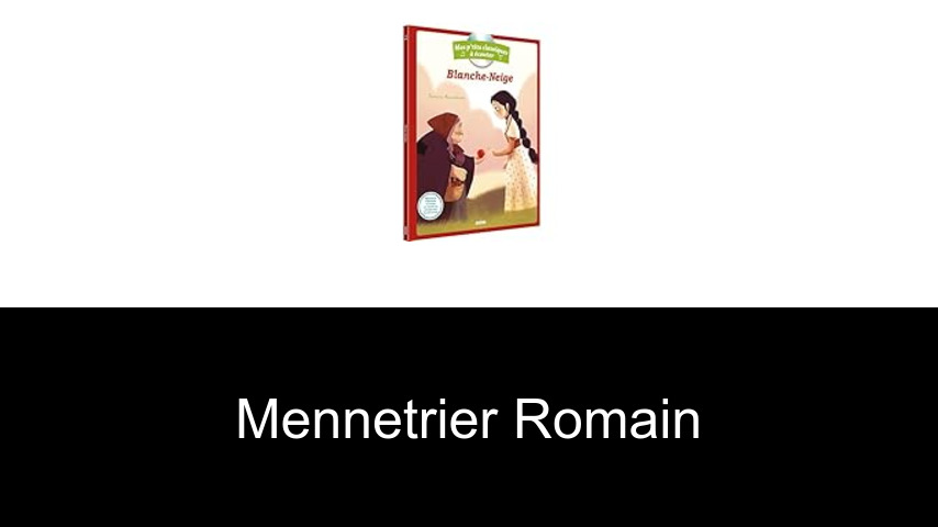 livres de Mennetrier Romain