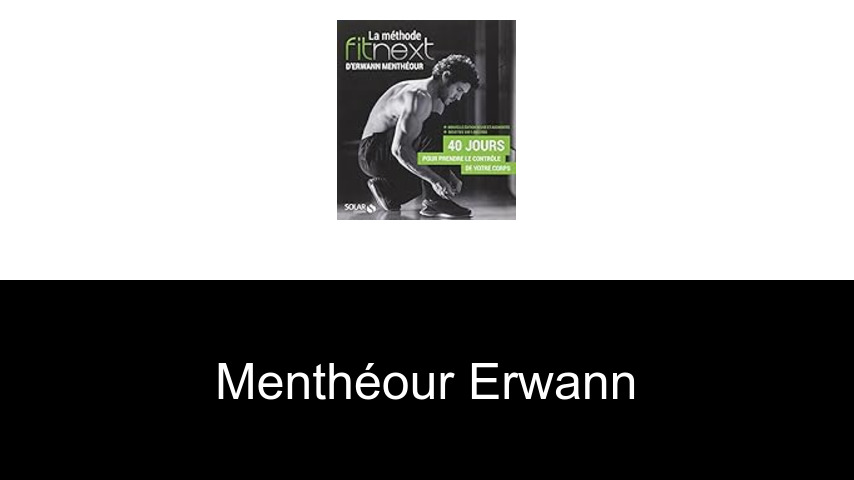 livres de Menthéour Erwann