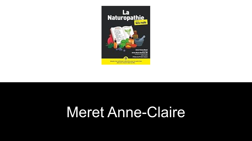 livres de Meret Anne-Claire