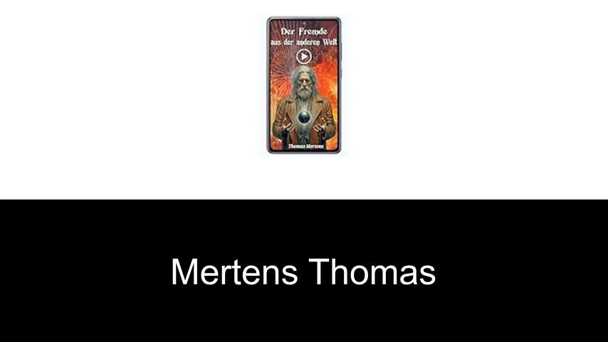 livres de Mertens Thomas