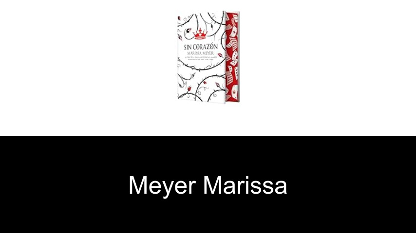 livres de Meyer Marissa
