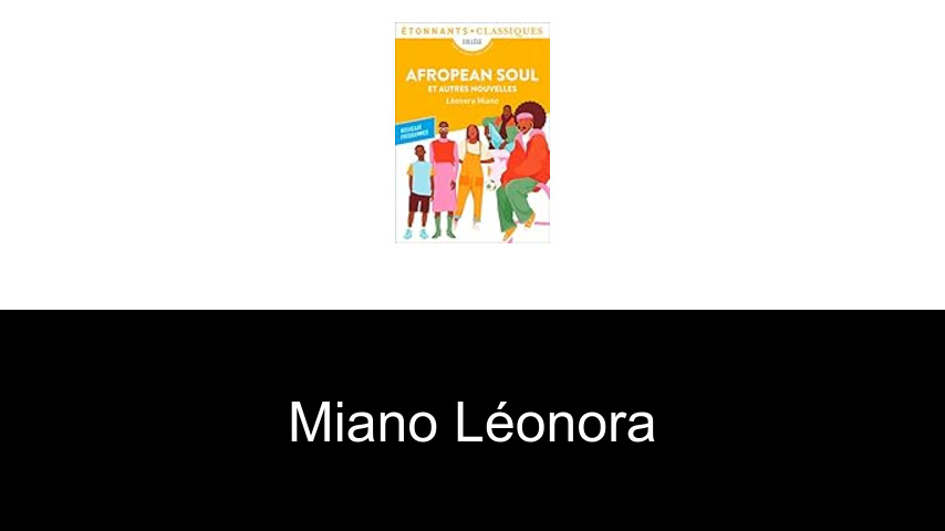 livres de Miano Léonora