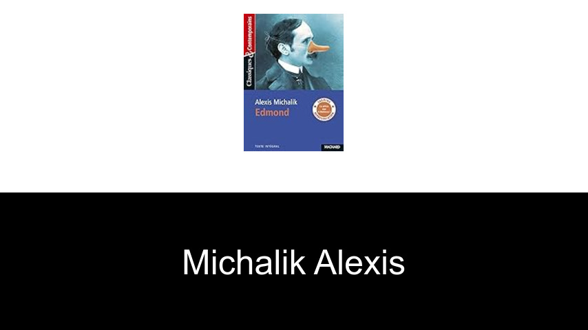 livres de Michalik Alexis