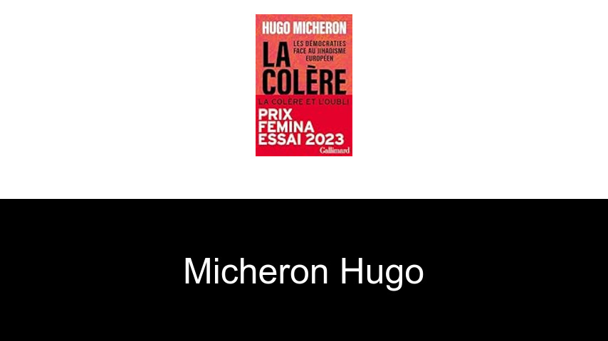 livres de Micheron Hugo
