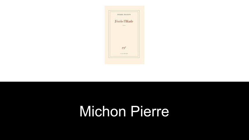 livres de Michon Pierre