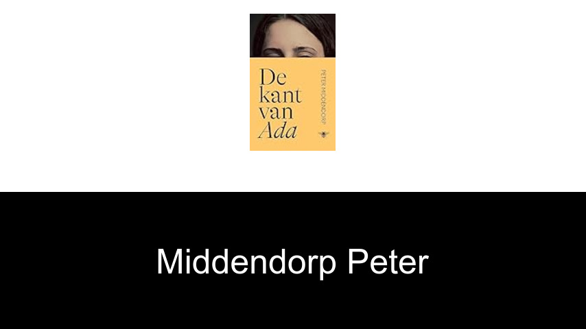 livres de Middendorp Peter