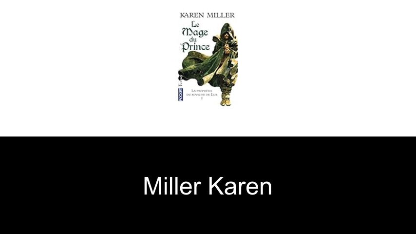 livres de Miller Karen