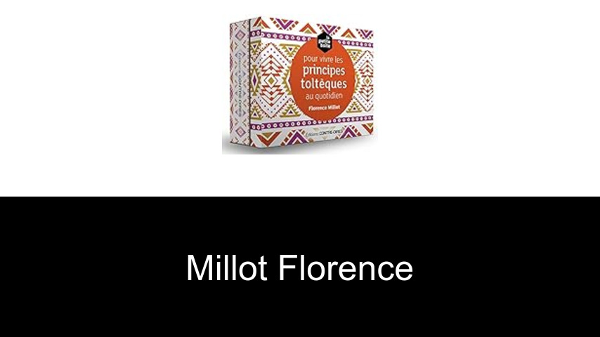 livres de Millot Florence