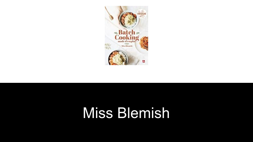 livres de Miss Blemish