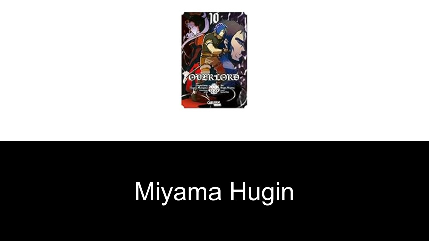 livres de Miyama Hugin