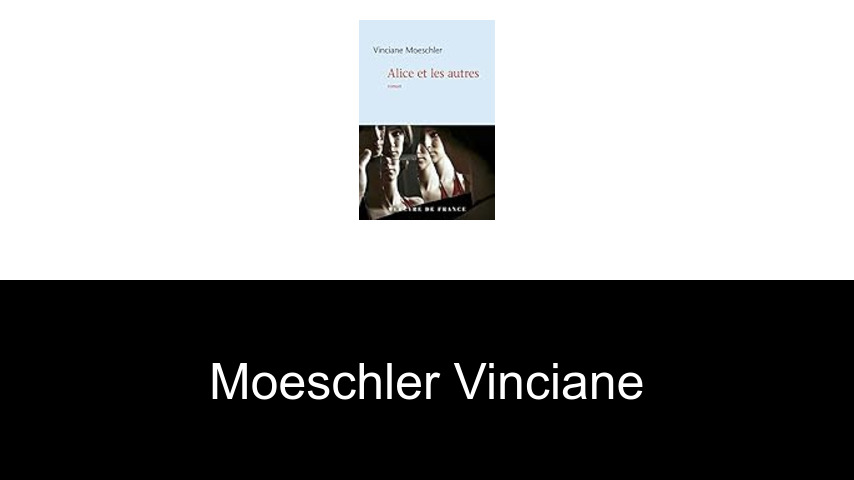 livres de Moeschler Vinciane