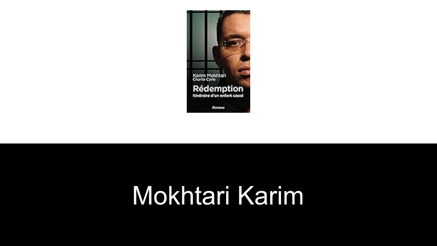 livres de Mokhtari Karim