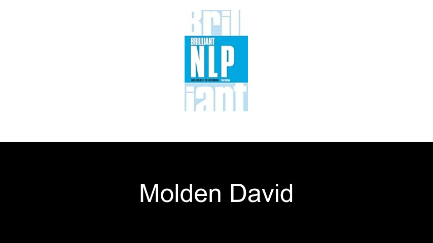 livres de Molden David