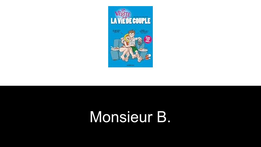 livres de Monsieur B.