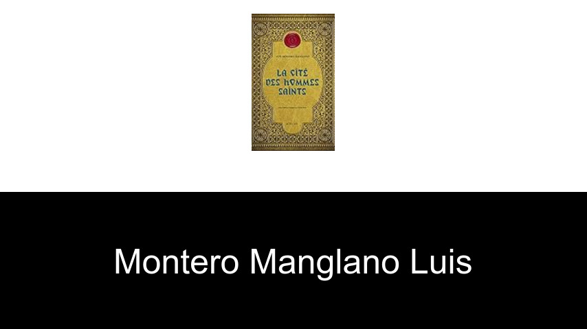 livres de Montero Manglano Luis