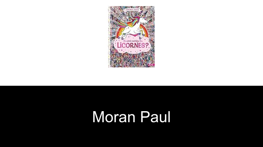 livres de Moran Paul