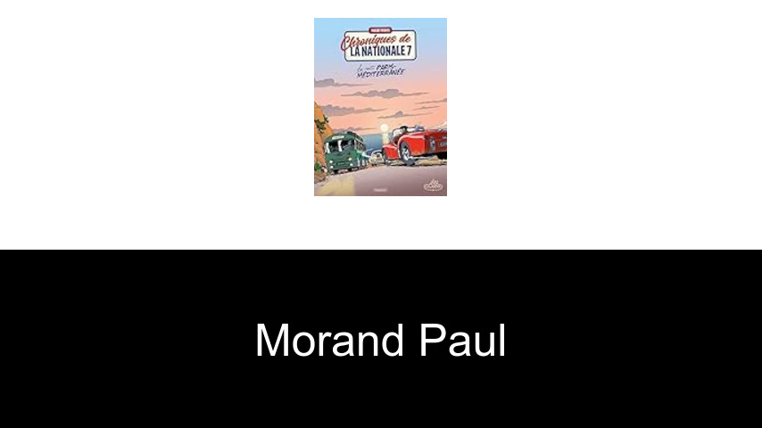 livres de Morand Paul