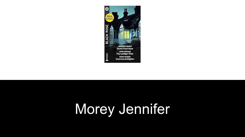 livres de Morey Jennifer