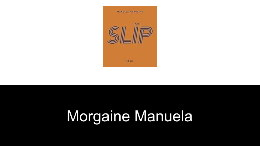 livres de Morgaine Manuela