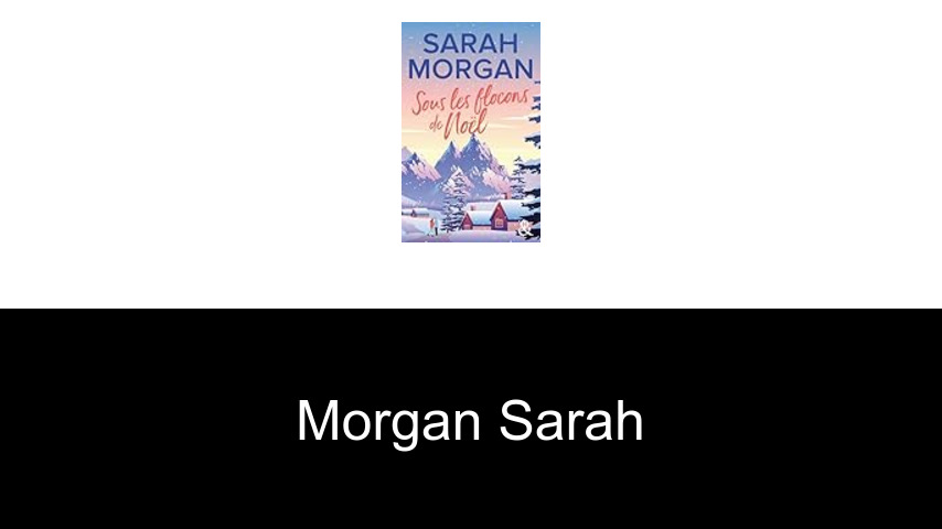 livres de Morgan Sarah