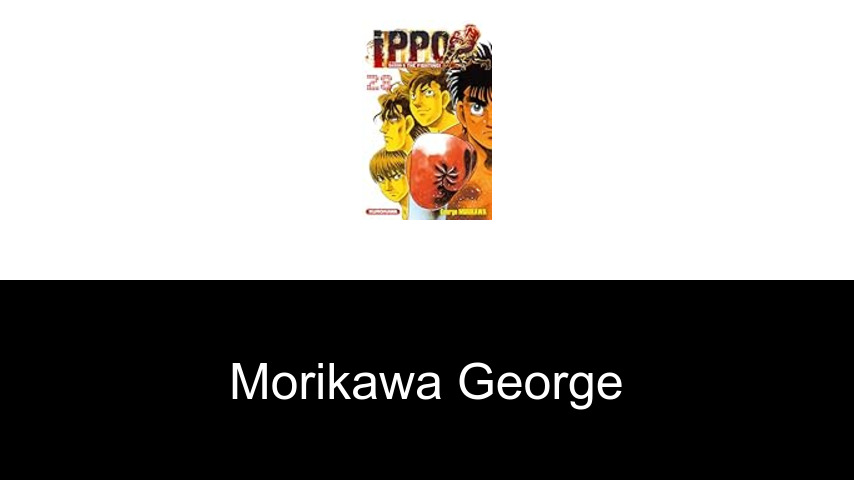 livres de Morikawa George