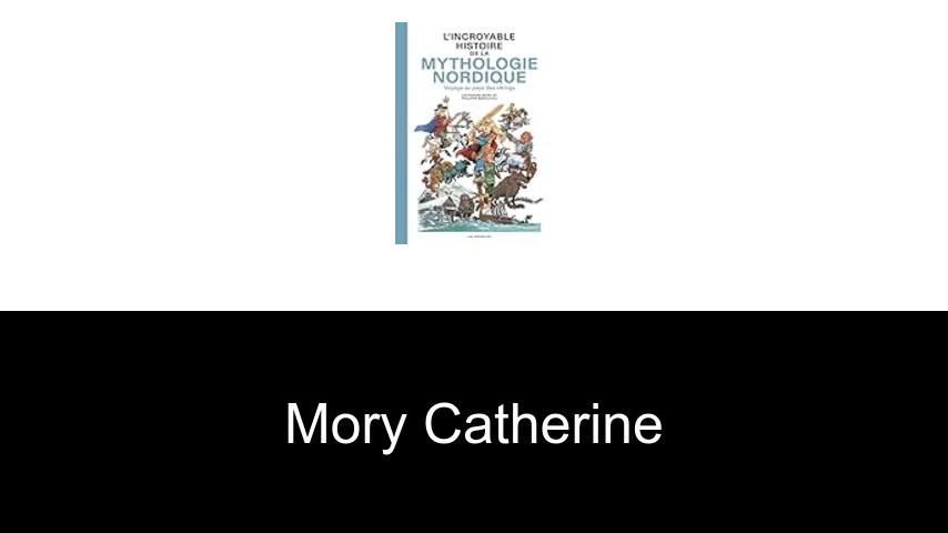 livres de Mory Catherine