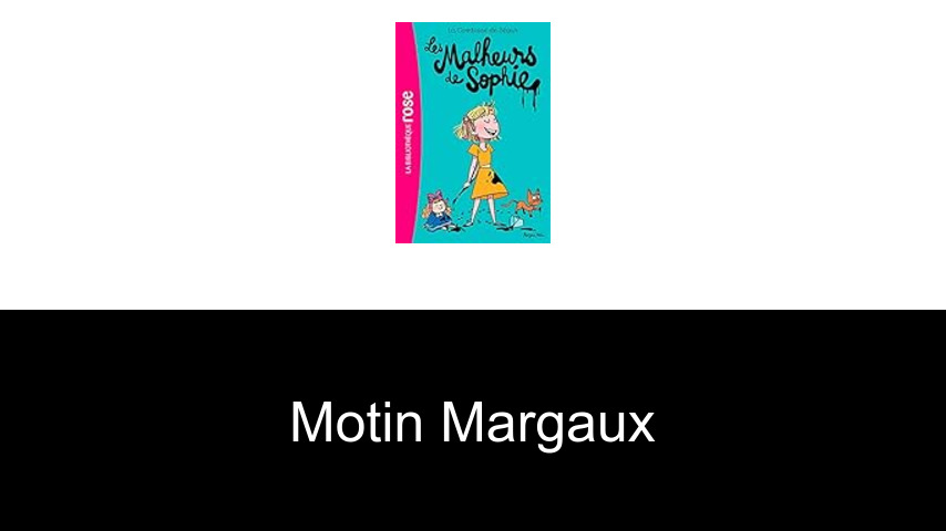livres de Motin Margaux