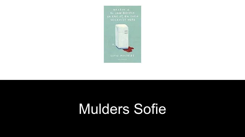 livres de Mulders Sofie