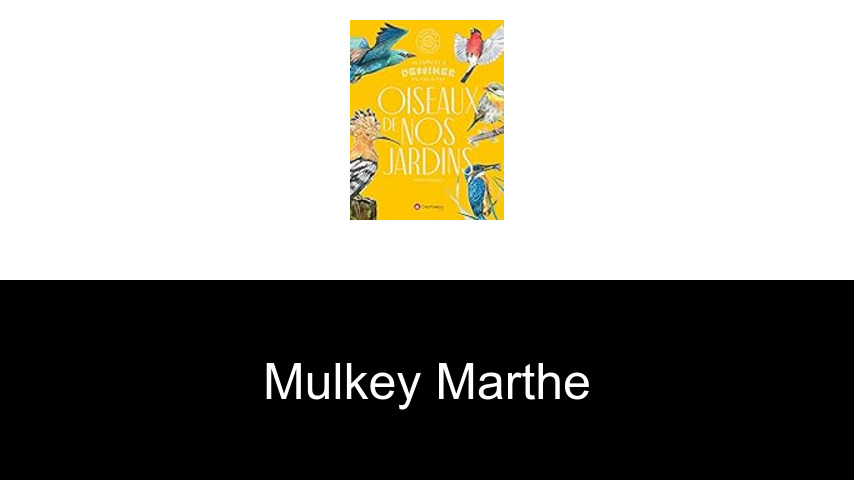 livres de Mulkey Marthe