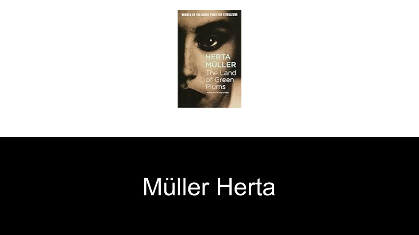 livres de Müller Herta