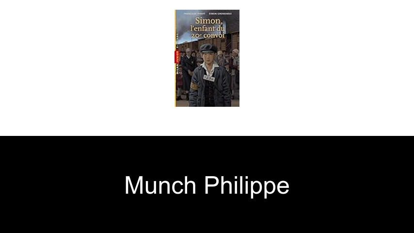 livres de Munch Philippe
