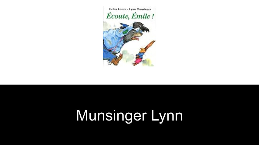 livres de Munsinger Lynn