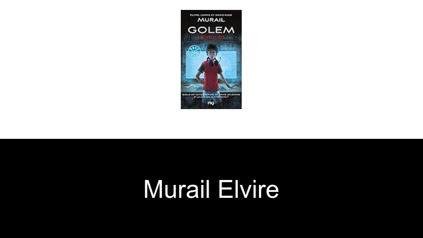livres de MURAIL Elvire