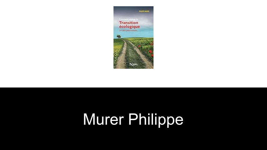 livres de Murer Philippe