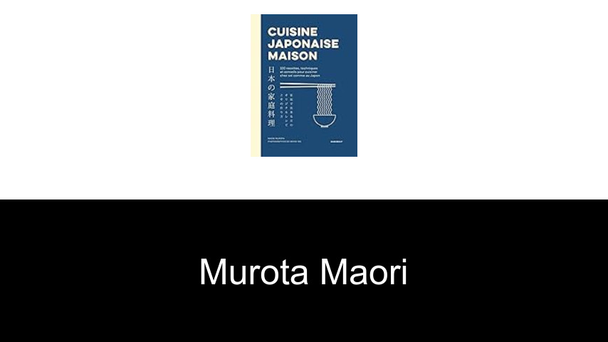 livres de Murota Maori