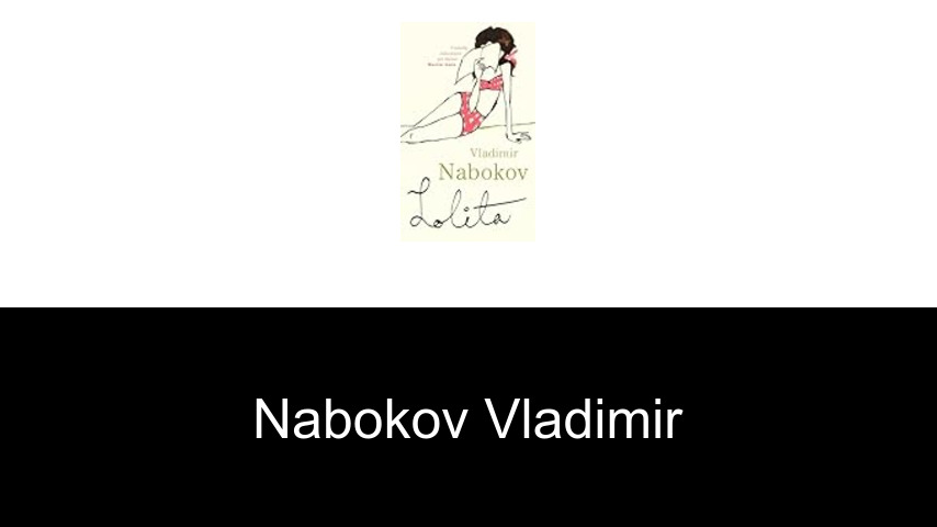 livres de Nabokov Vladimir
