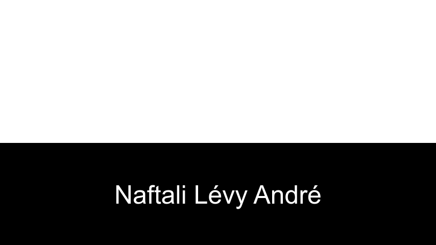 livres de Naftali Lévy André