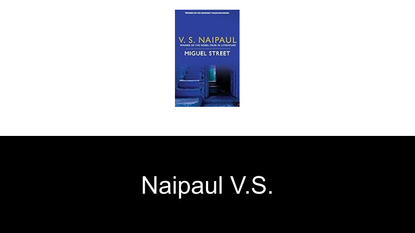 livres de Naipaul V.S.