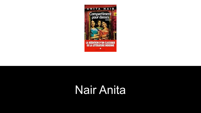 livres de Nair Anita