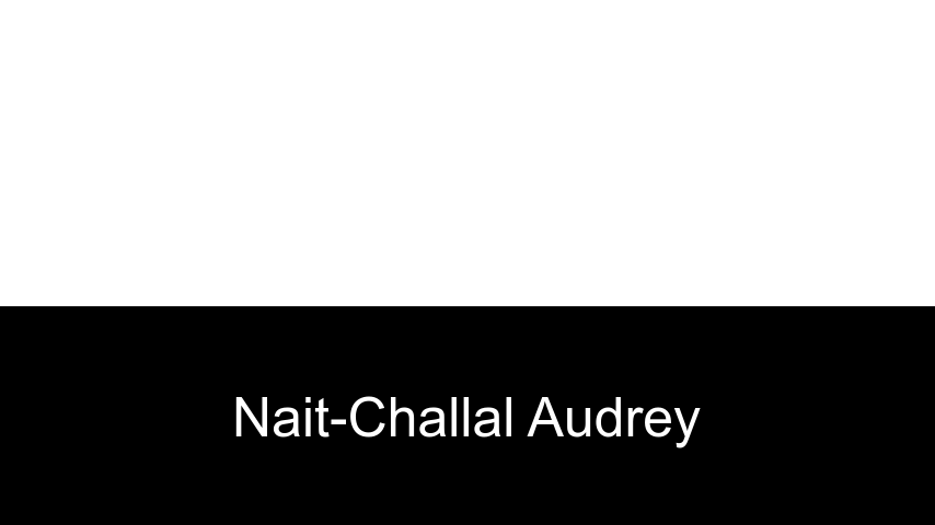 livres de Nait-Challal Audrey