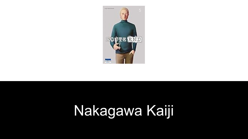 livres de Nakagawa Kaiji