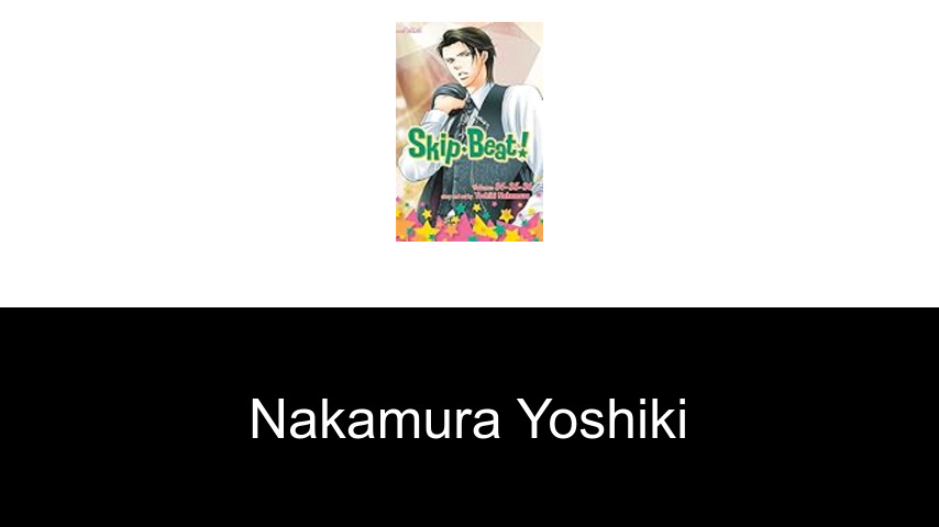 livres de Nakamura Yoshiki
