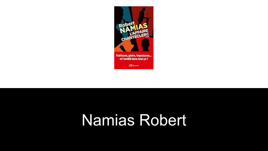 livres de Namias Robert