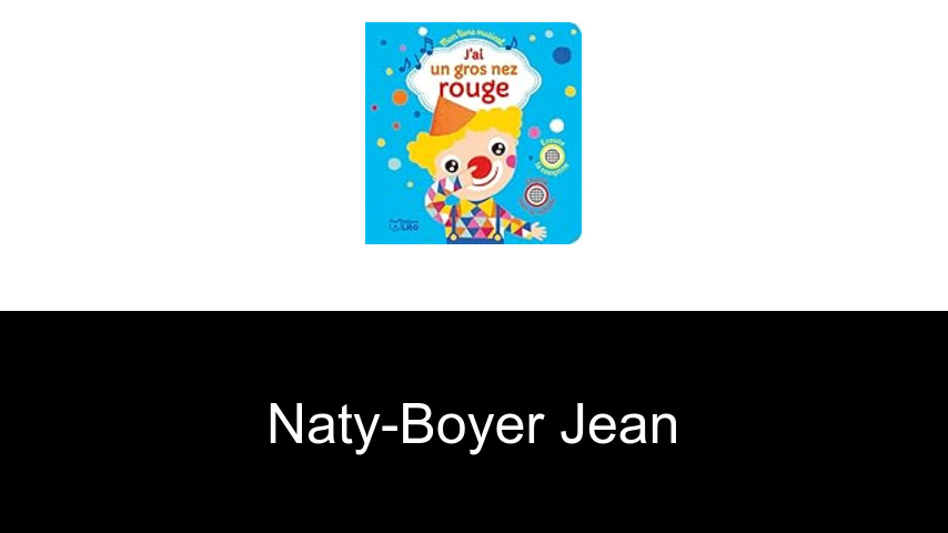 livres de Naty-Boyer Jean